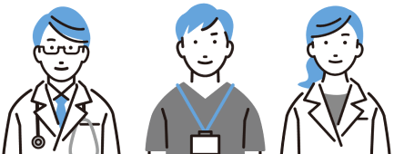 医師たちのイラスト
